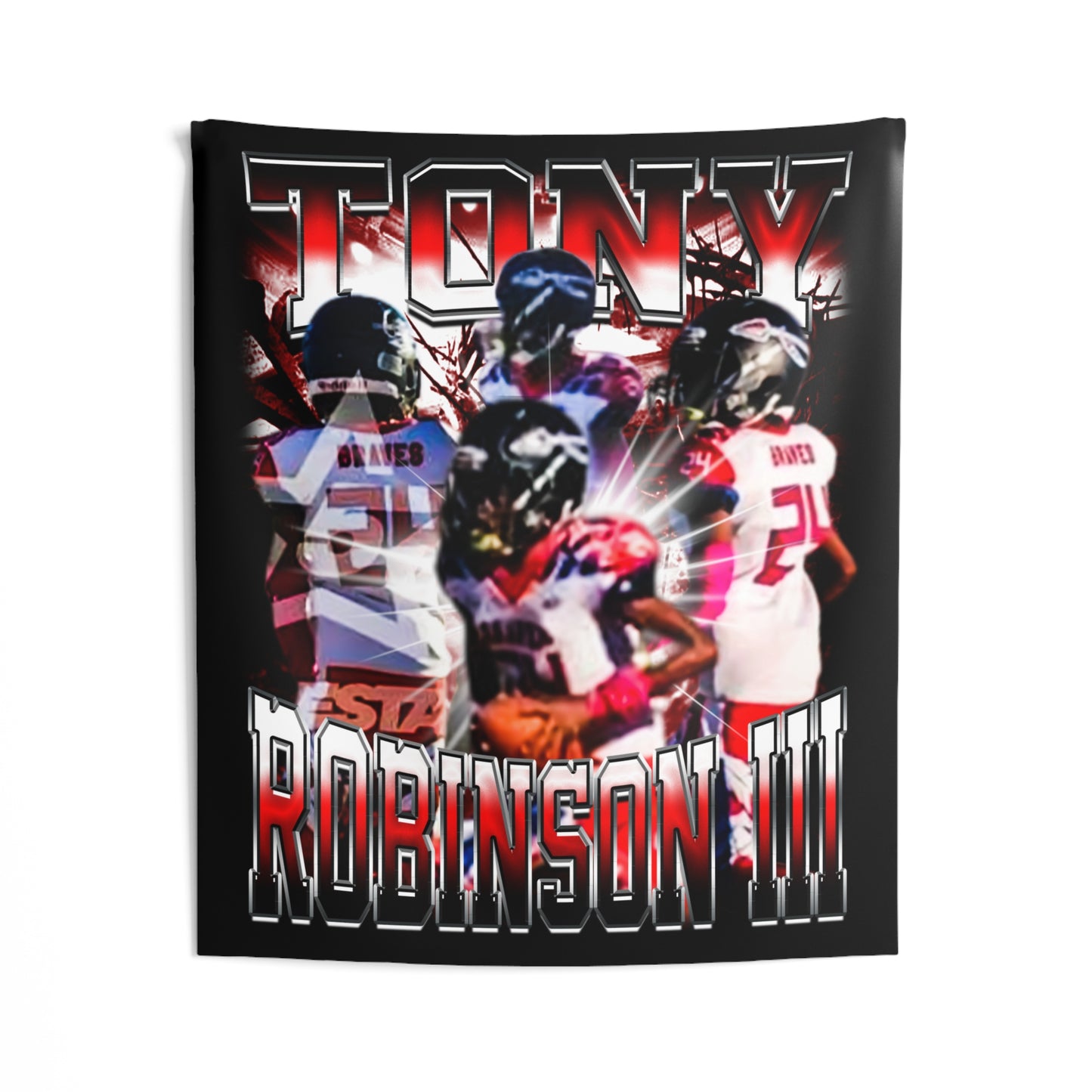 Tony Robinson III Tapestry 50” x 60”