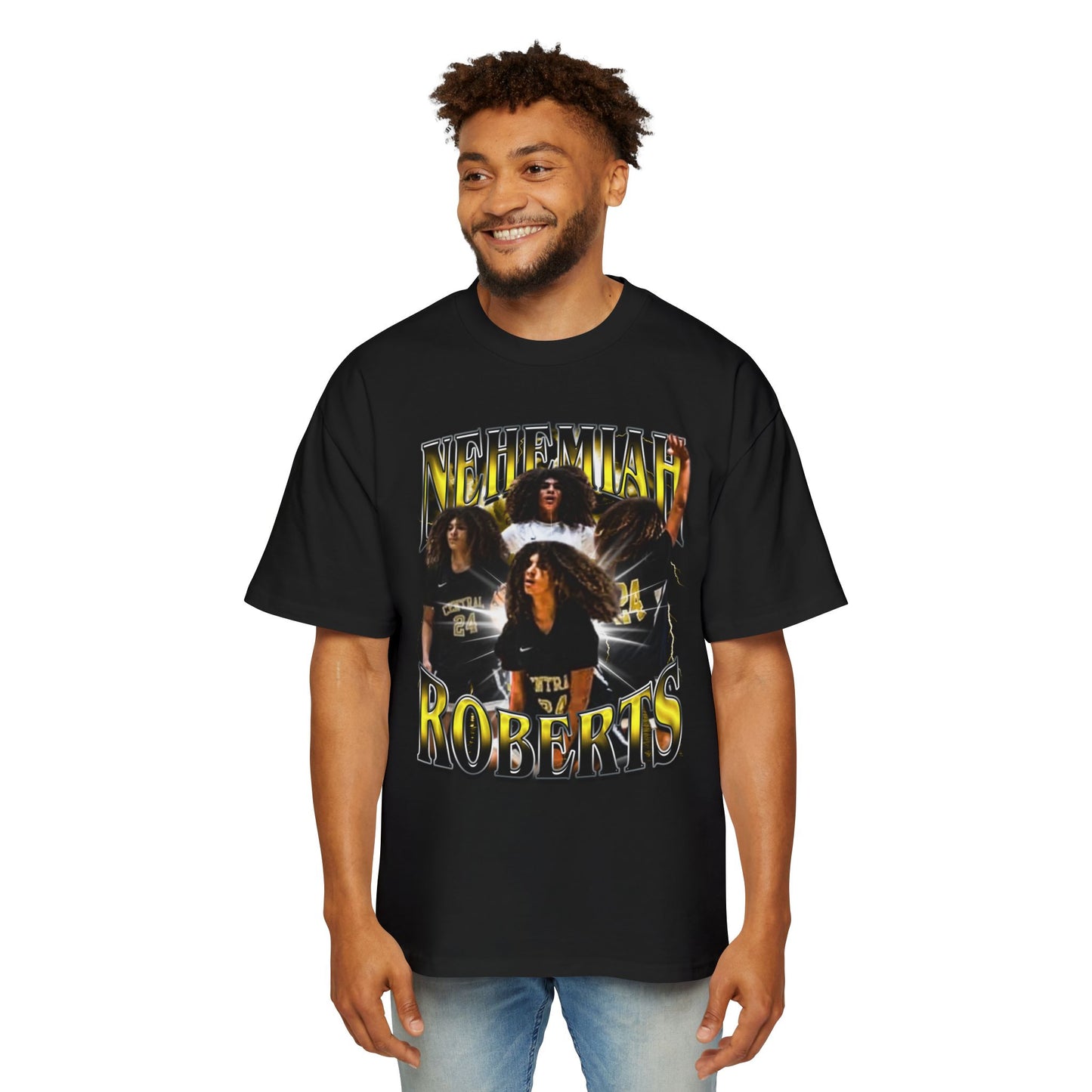 Nehemiah Roberts Oversized Retro Tee