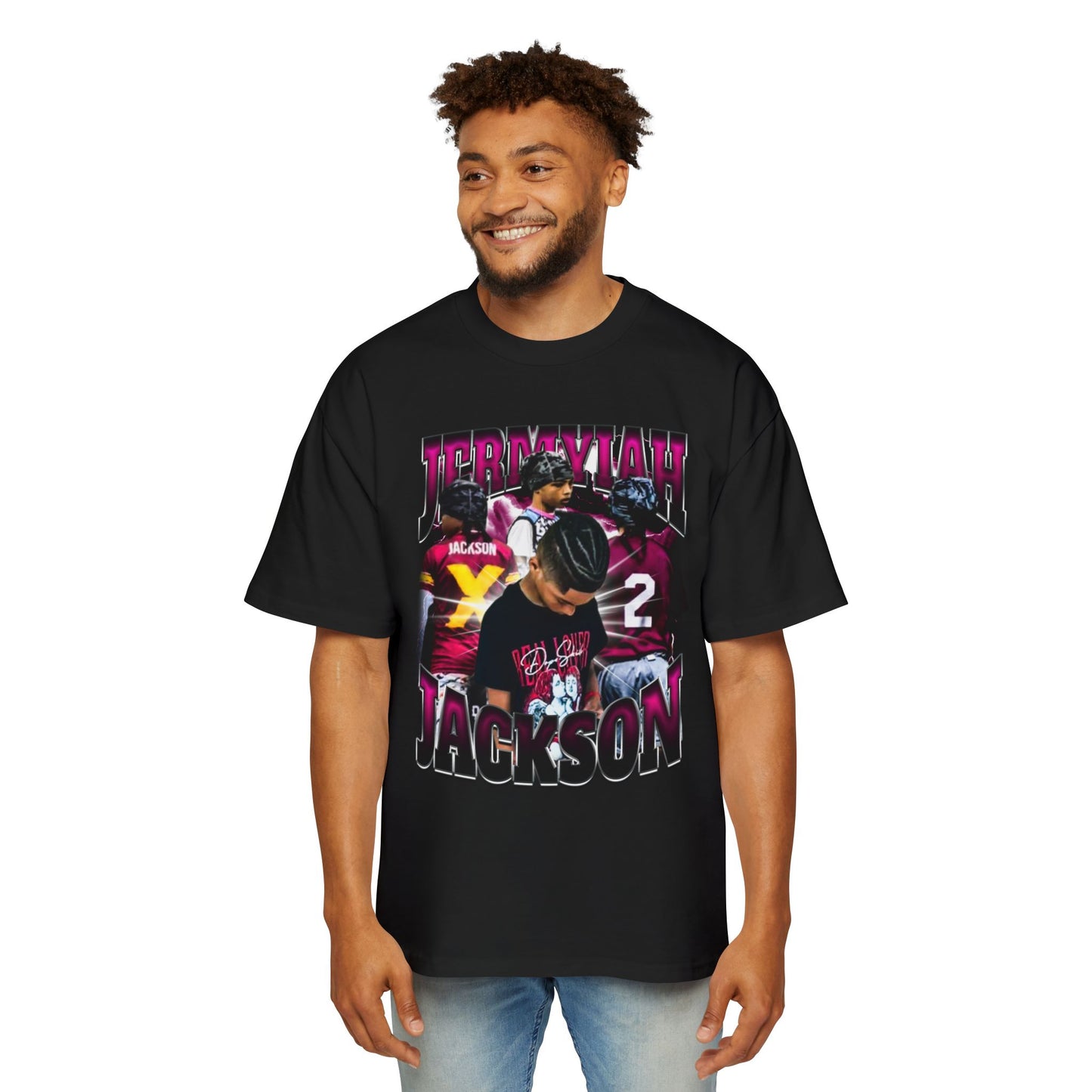 Jermyiah Jackson Oversized Retro Tee