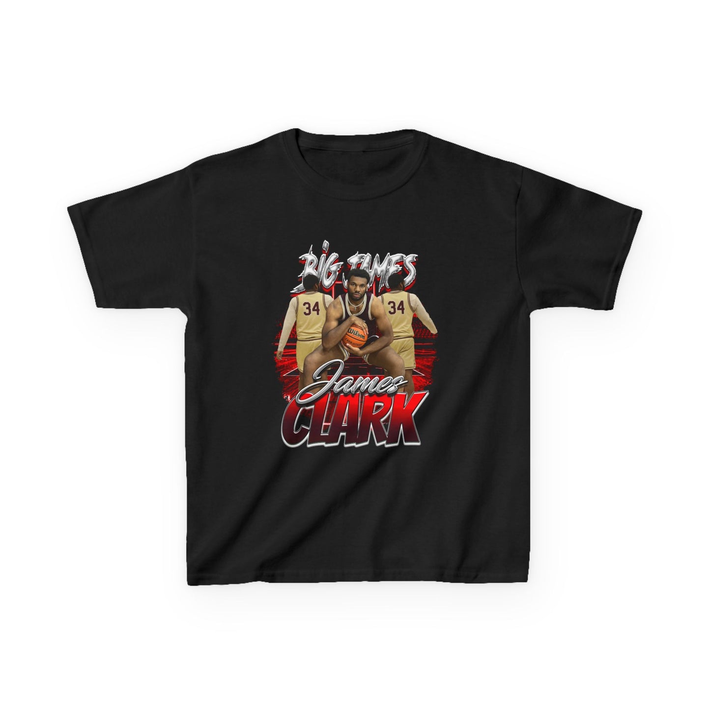 James Clark Youth Heavy Cotton Tee