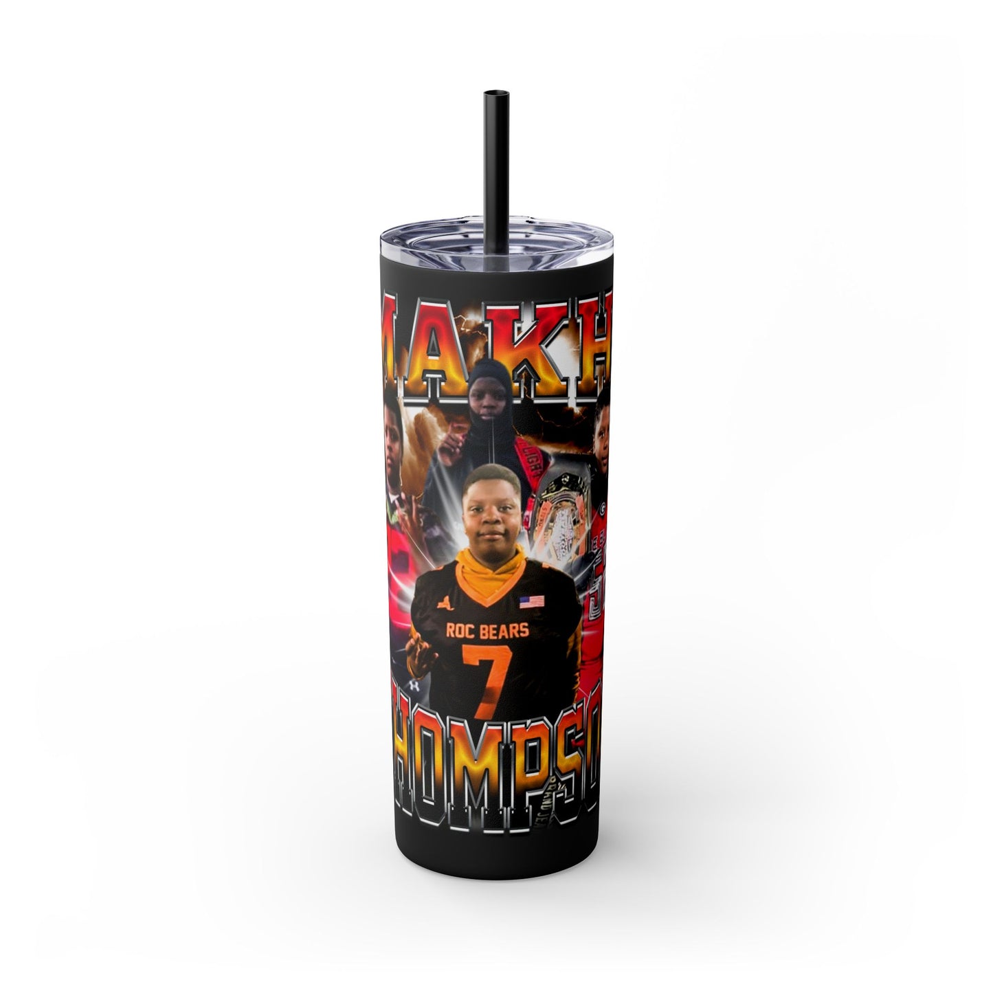 Makhi Thompson Stainless Steal Tumbler