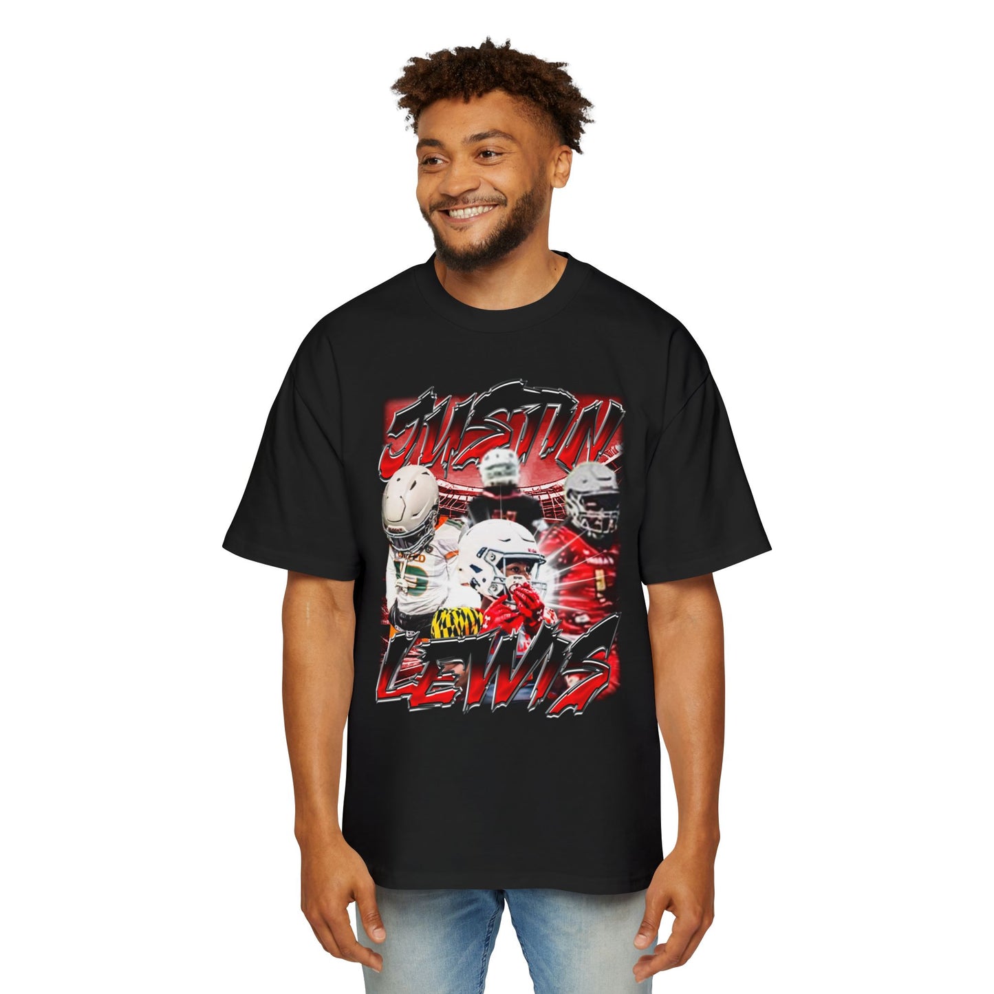 Justin Lewis Oversized Retro Tee