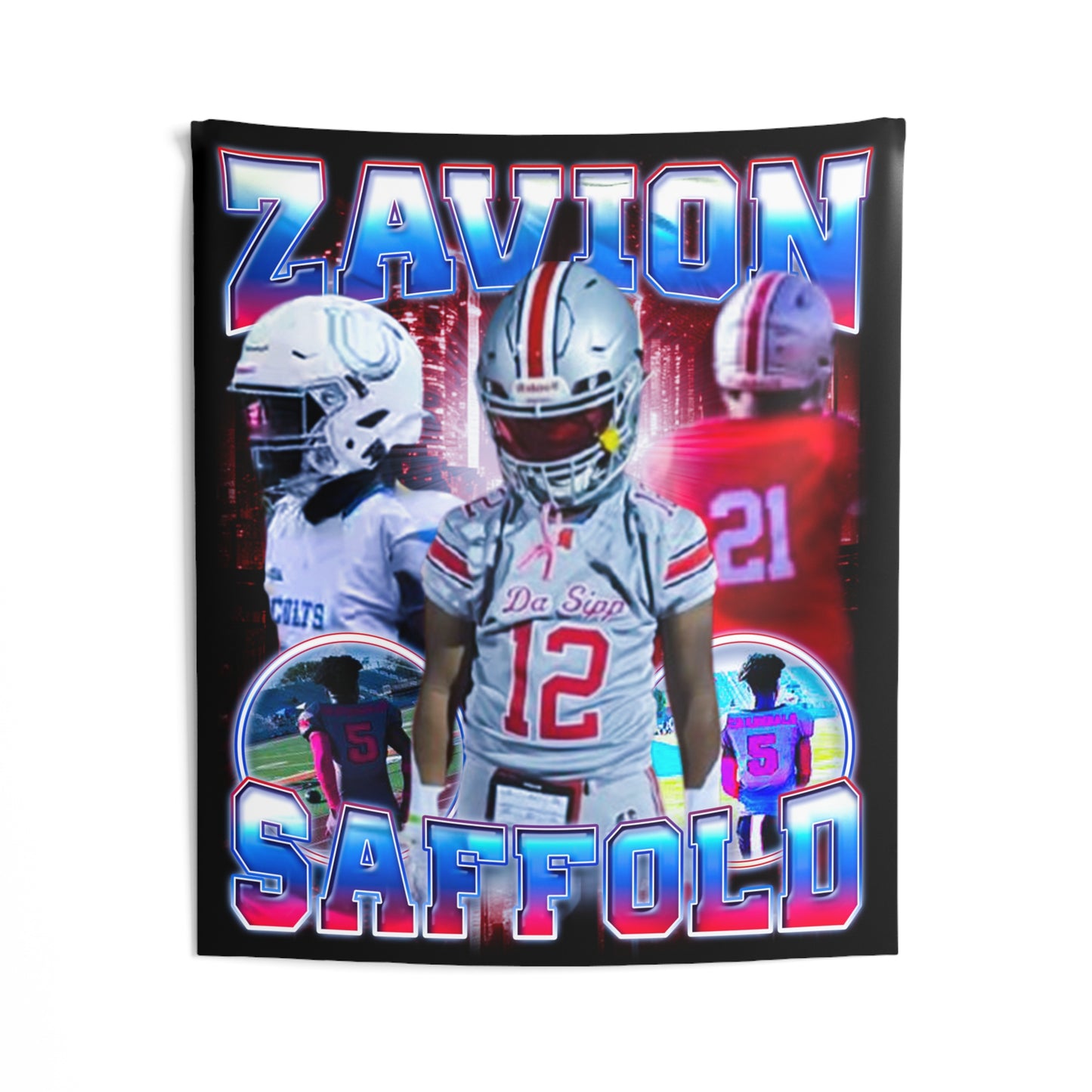 Zavion Saffold Tapestry 50” x 60”