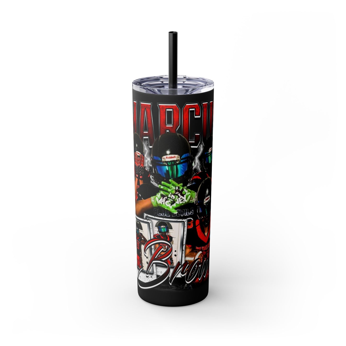 Marcus Brown Stainless Steal Tumbler