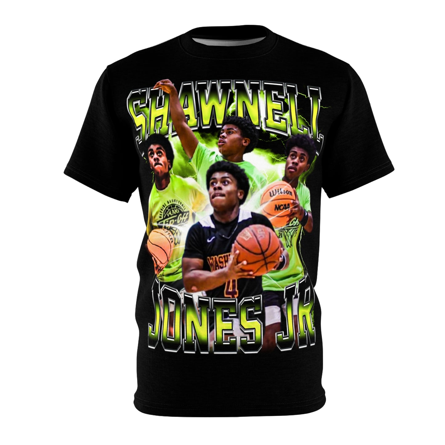 Shawnell Jone Jr Vintage Full Print Tee