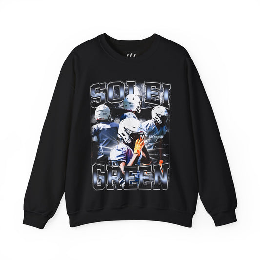 Solei Green Crewneck Sweatshirt