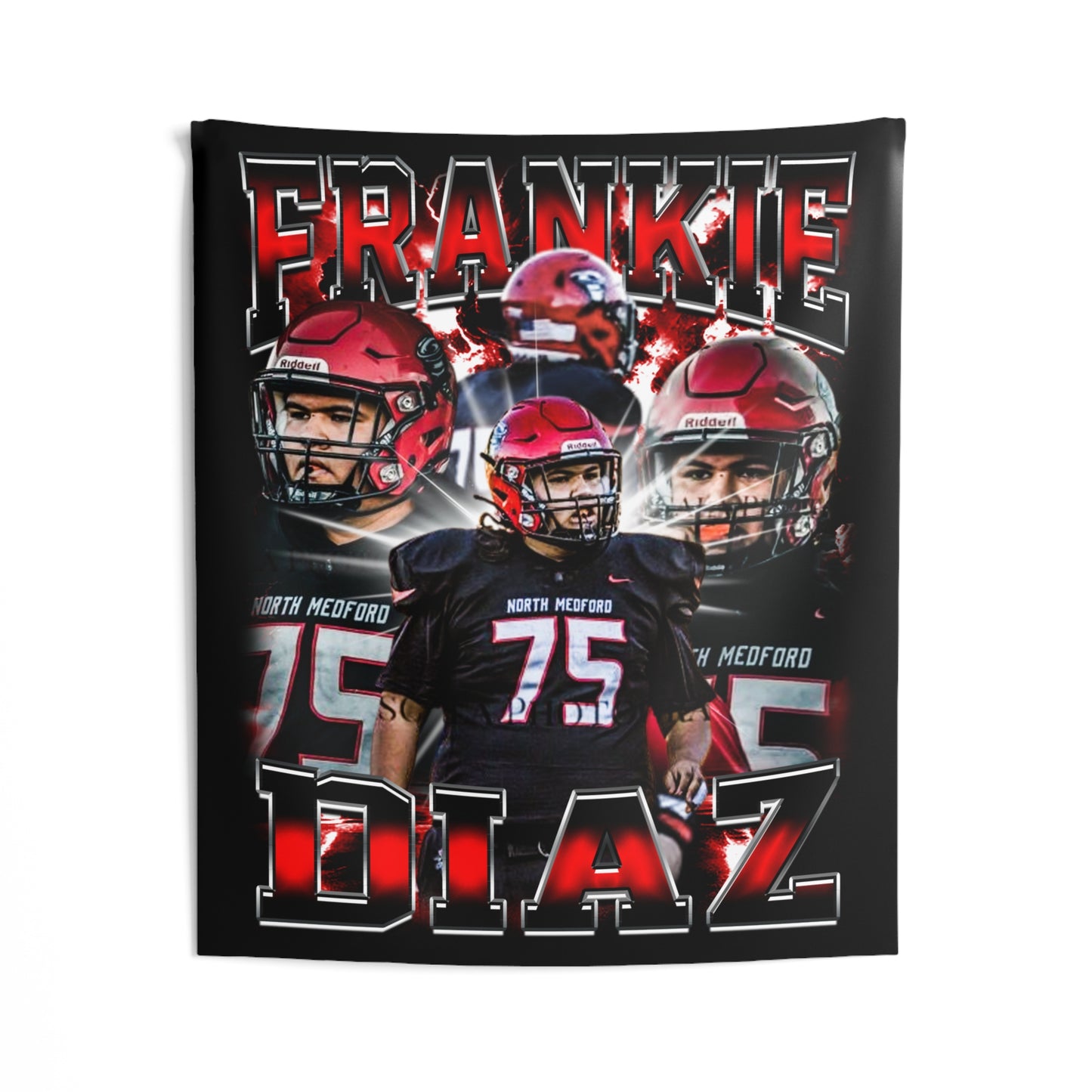 Frankie Diaz Tapestry 50” x 60”