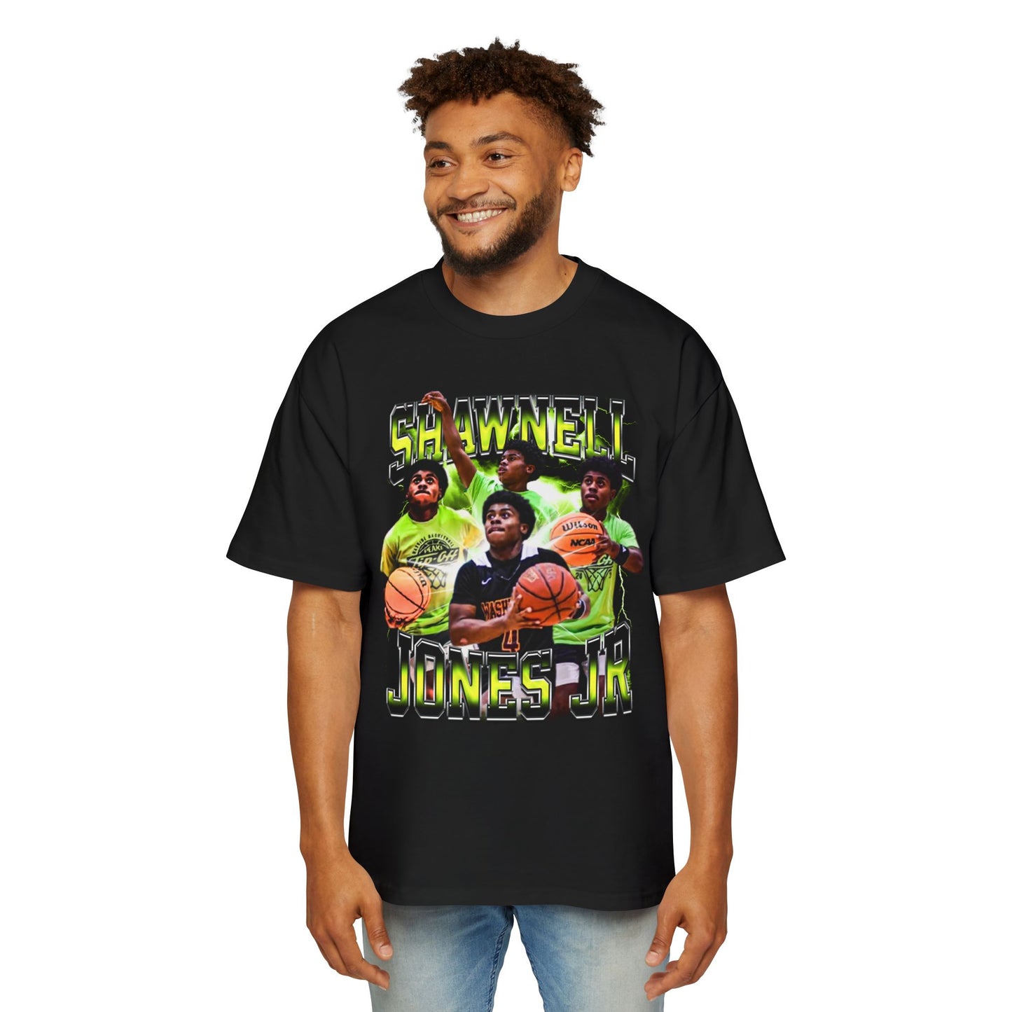 Shawnell Jone Jr Oversized Retro Tee