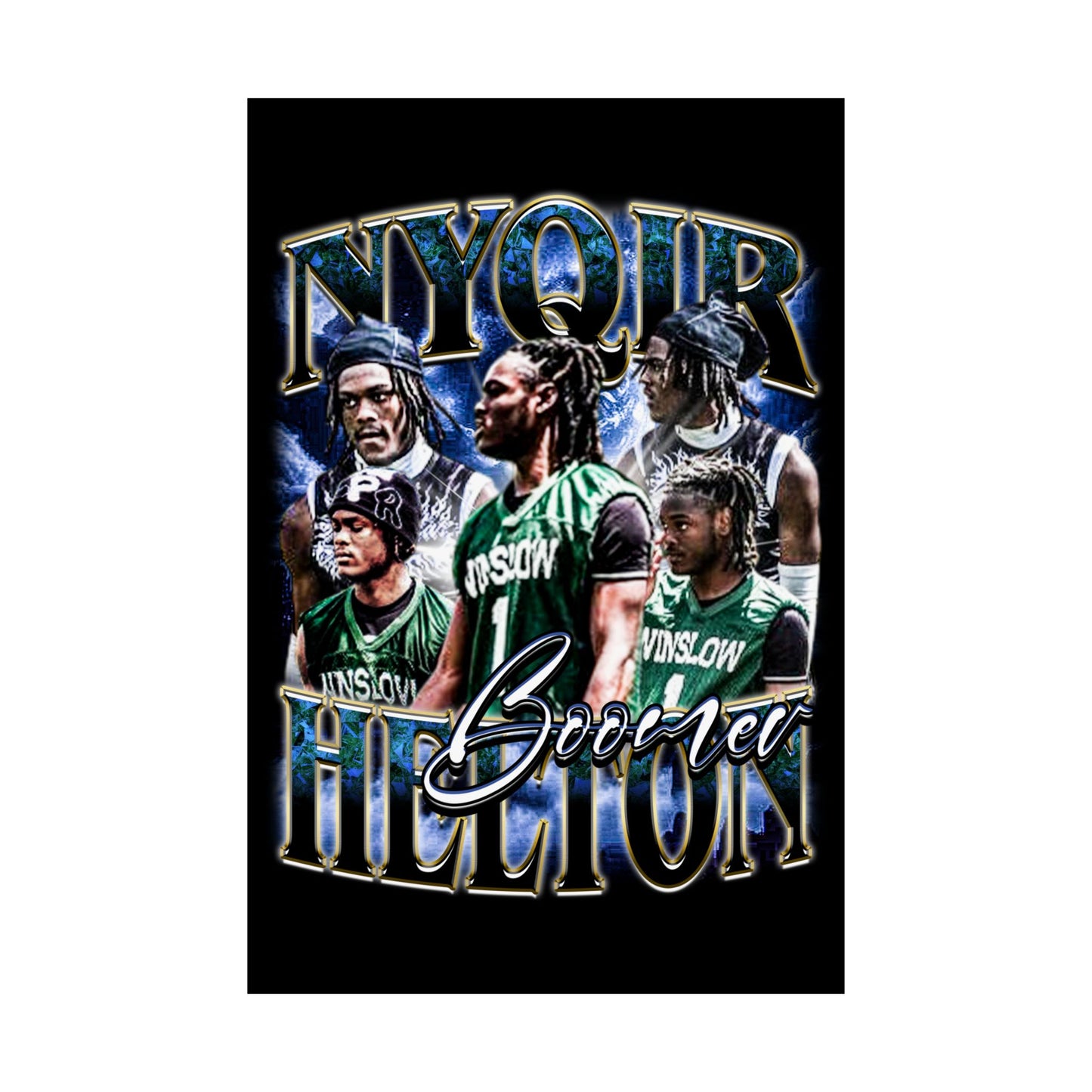 Nyqir Helton Poster 24" x 36"