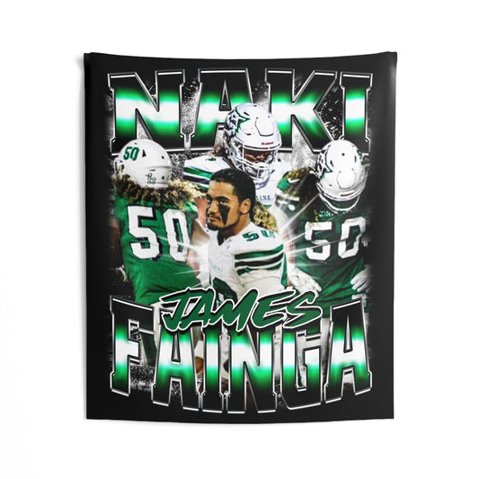 Naki James-Fainga Tapestry 50” x 60”