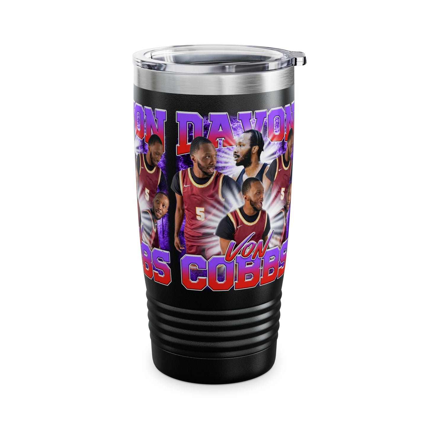 Davon Cobbs Stainless Steel Tumbler