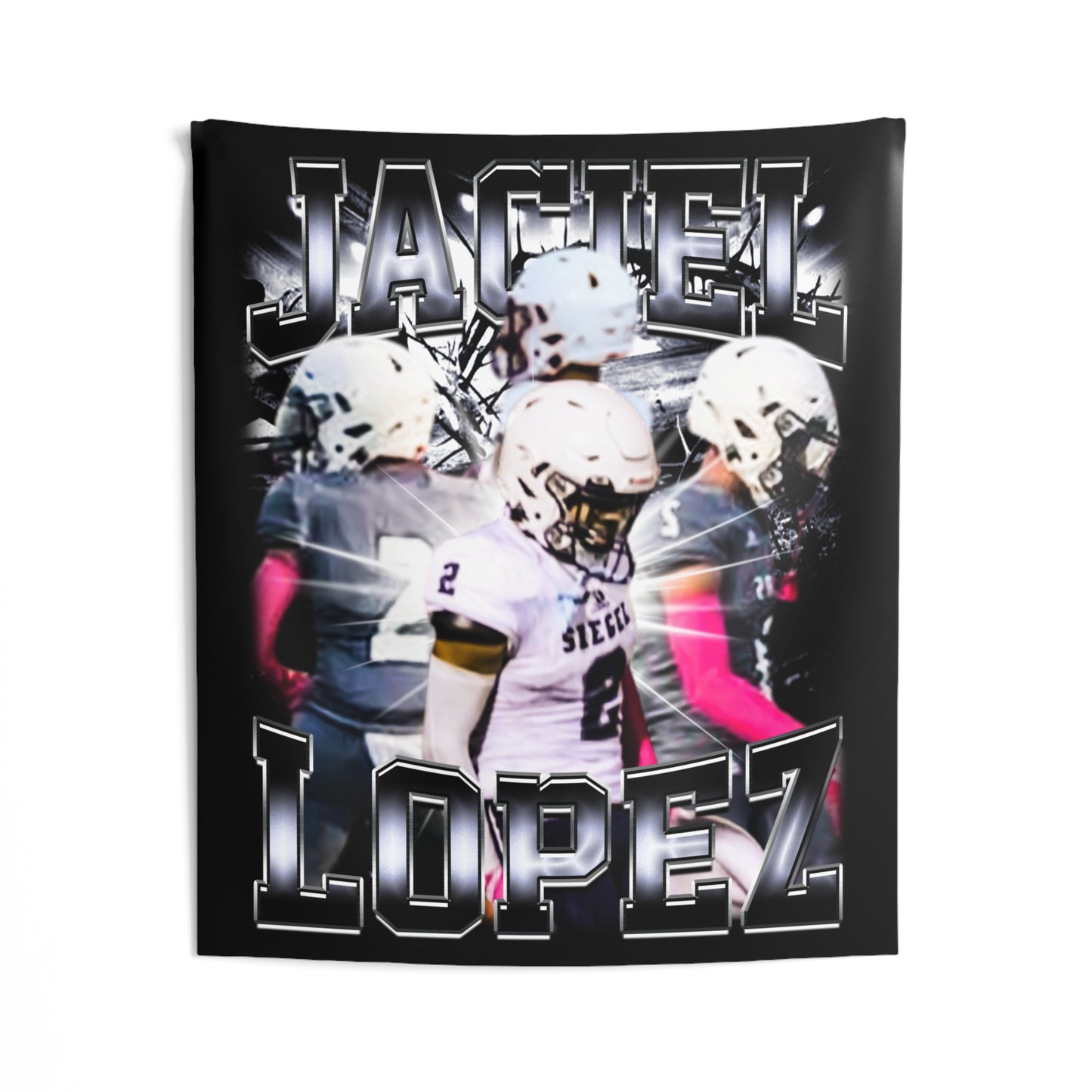 Jaciel Lopez Tapestry 50” x 60”