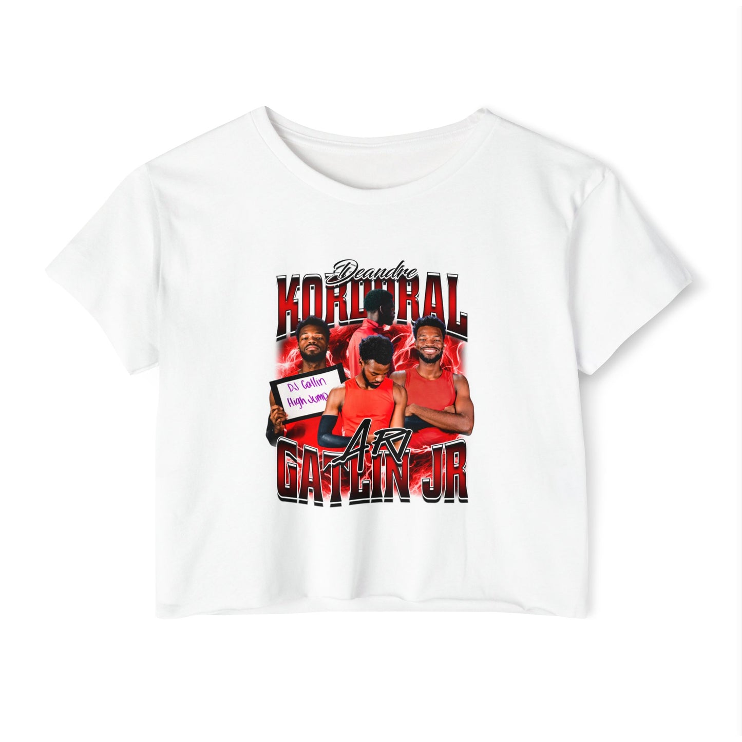 DEANDRE KORDORAL GATLIN JR Crop Top