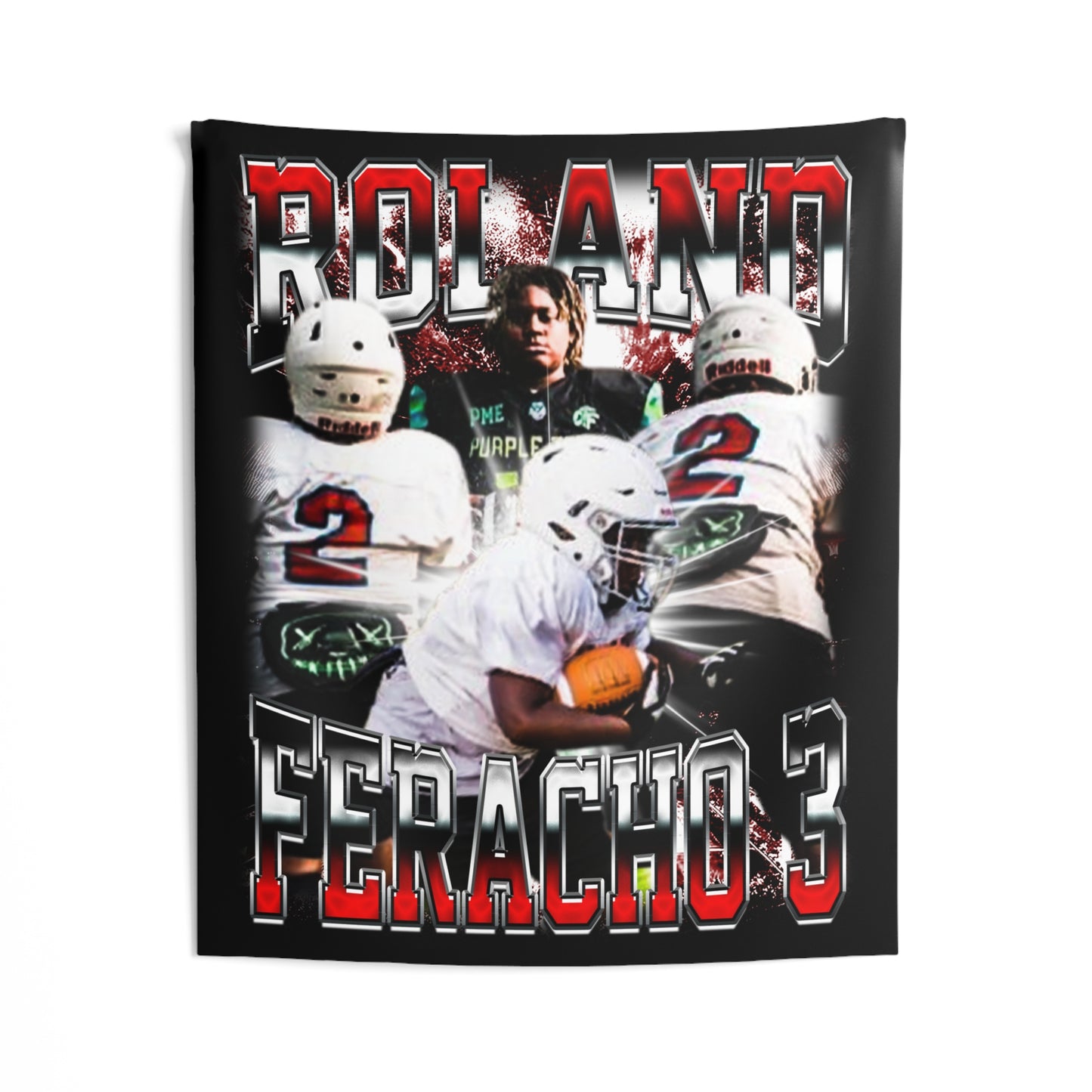 Roland Feracho 3 Tapestry 50” x 60”