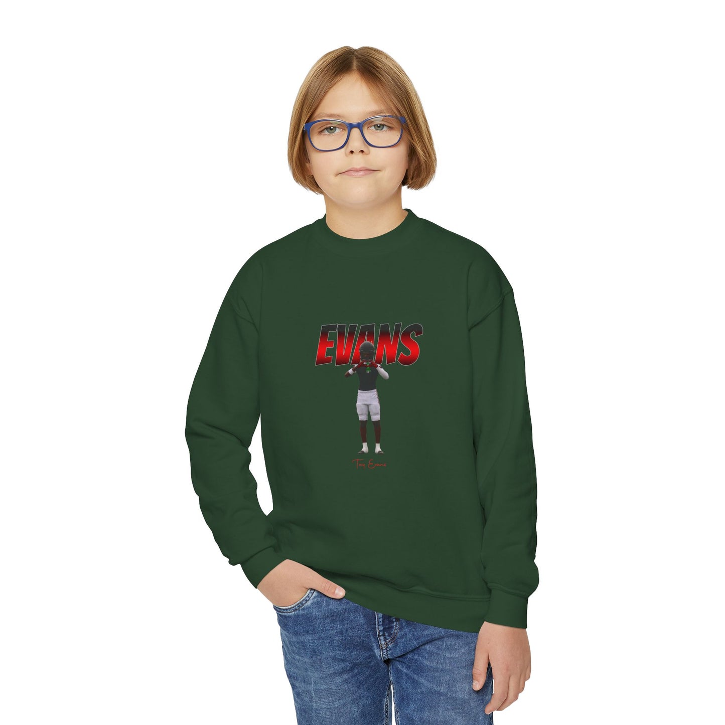 Tay Evans Youth Crewneck Sweatshirt