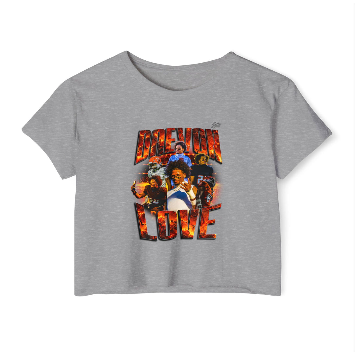Daevon love Crop Top