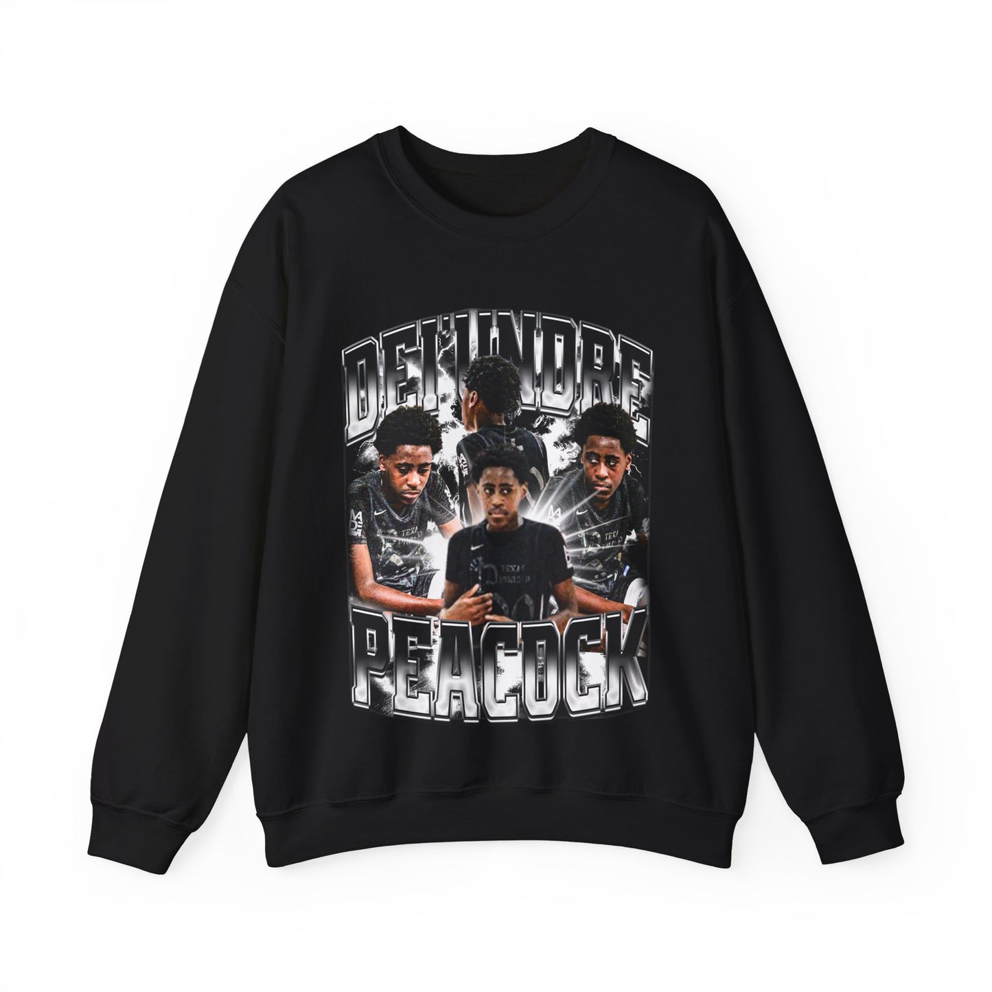 Dei'undre Peacock Crewneck Sweatshirt
