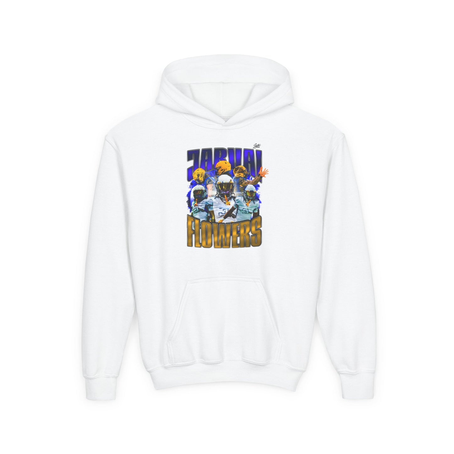 Jarvai Flowers Youth Hoodie