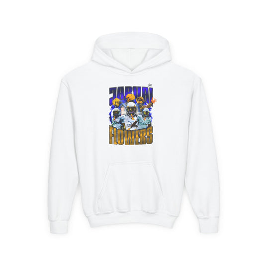 Jarvai Flowers Youth Hoodie
