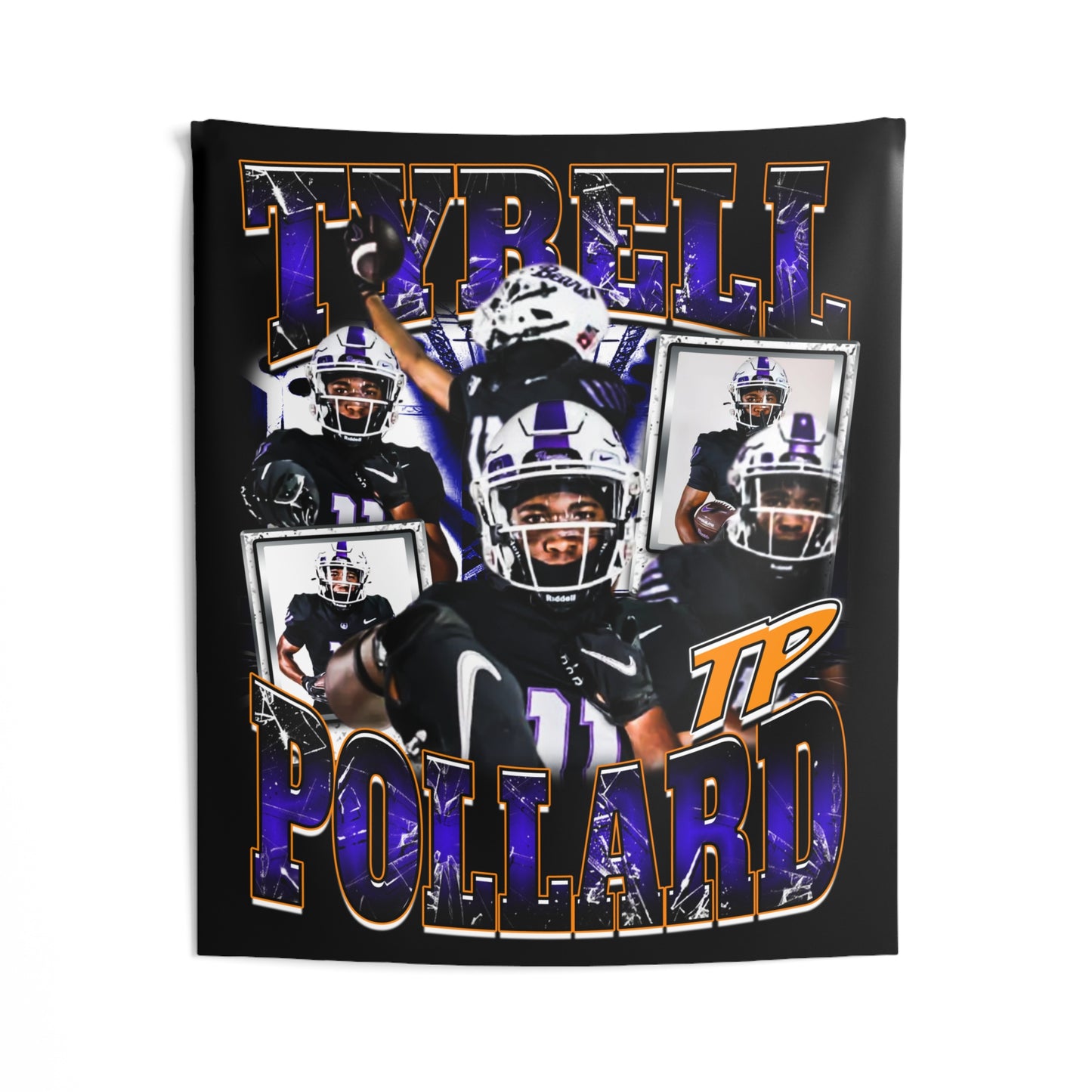 Tyrell Pollard Tapestry 50” x 60”