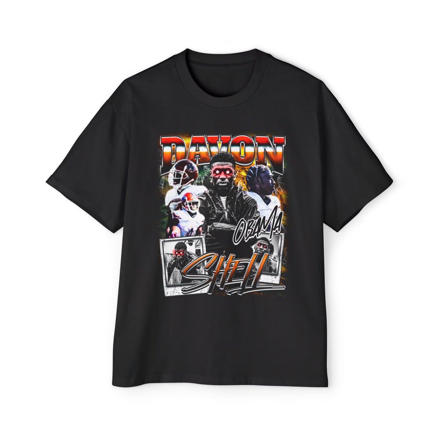 Davon Cortez Shell Oversized Retro Tee
