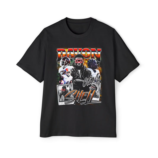 Davon Cortez Shell Oversized Retro Tee