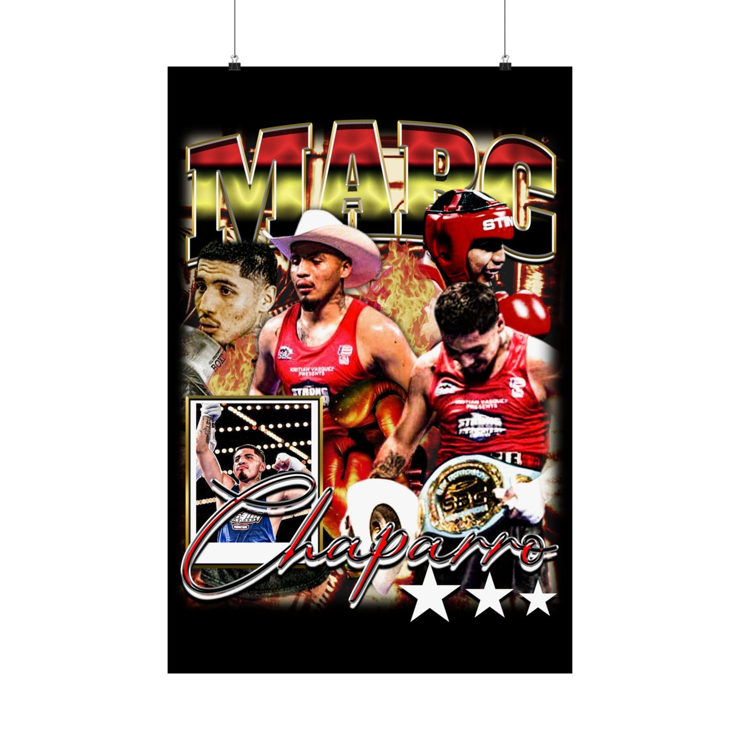 Marc Chaparro Poster 24" x 36"