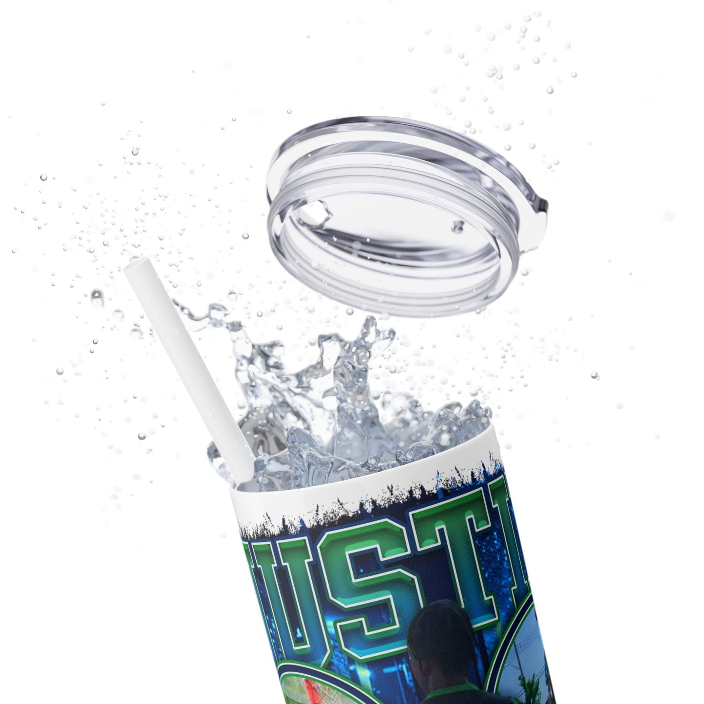 Justin Whitlock Stainless Steal Tumbler