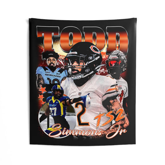 Todd Simmons Jr Tapestry 50” x 60”