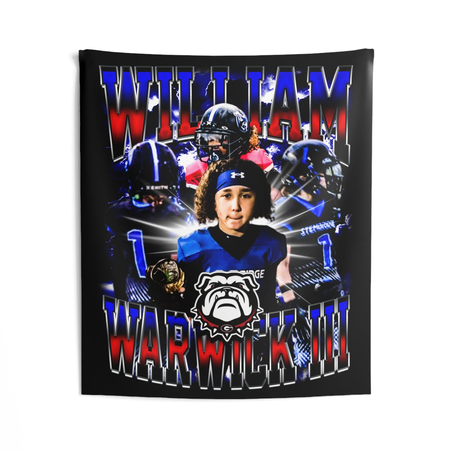 William Warwick III Tapestry 50” x 60”