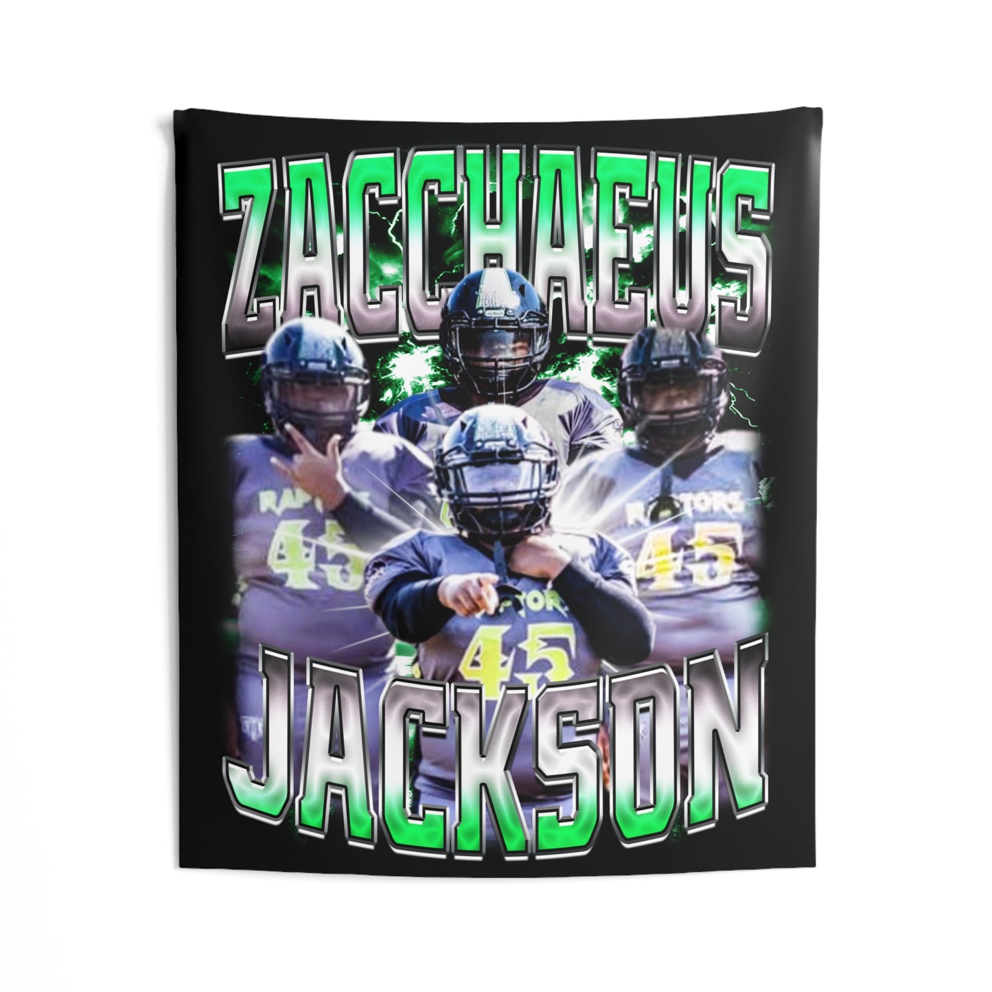 Zacchaeus Jackson Tapestry 50” x 60”