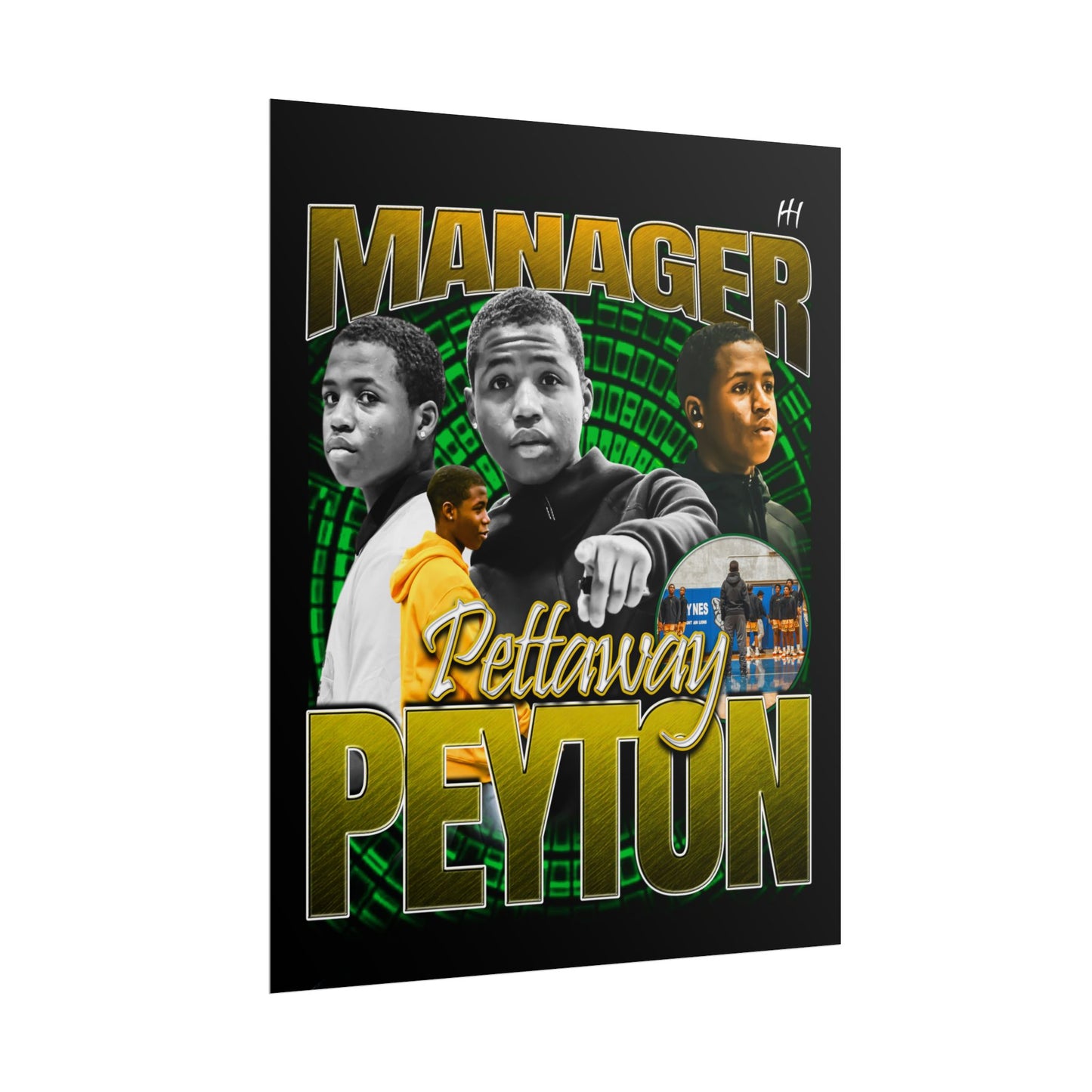Manager Peyton Poster