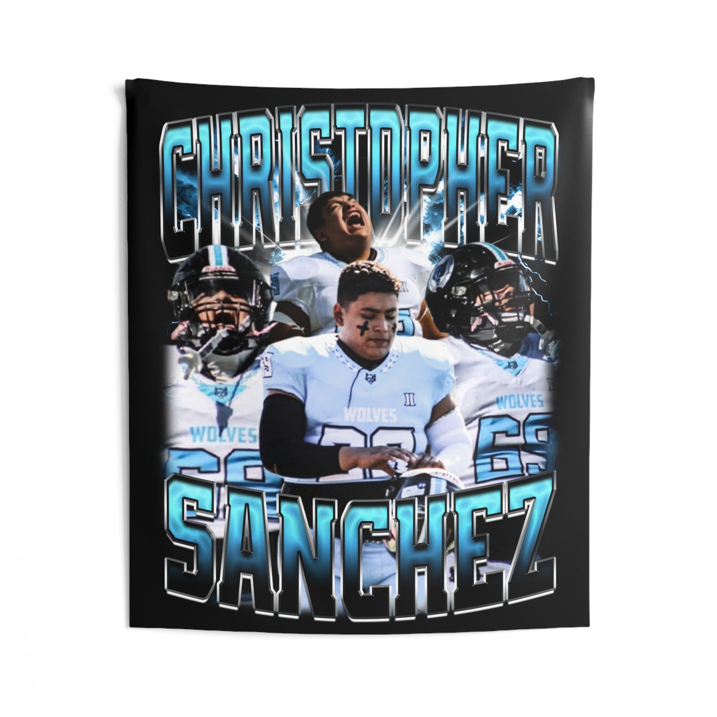 Christopher Sanchez Tapestry 50” x 60”