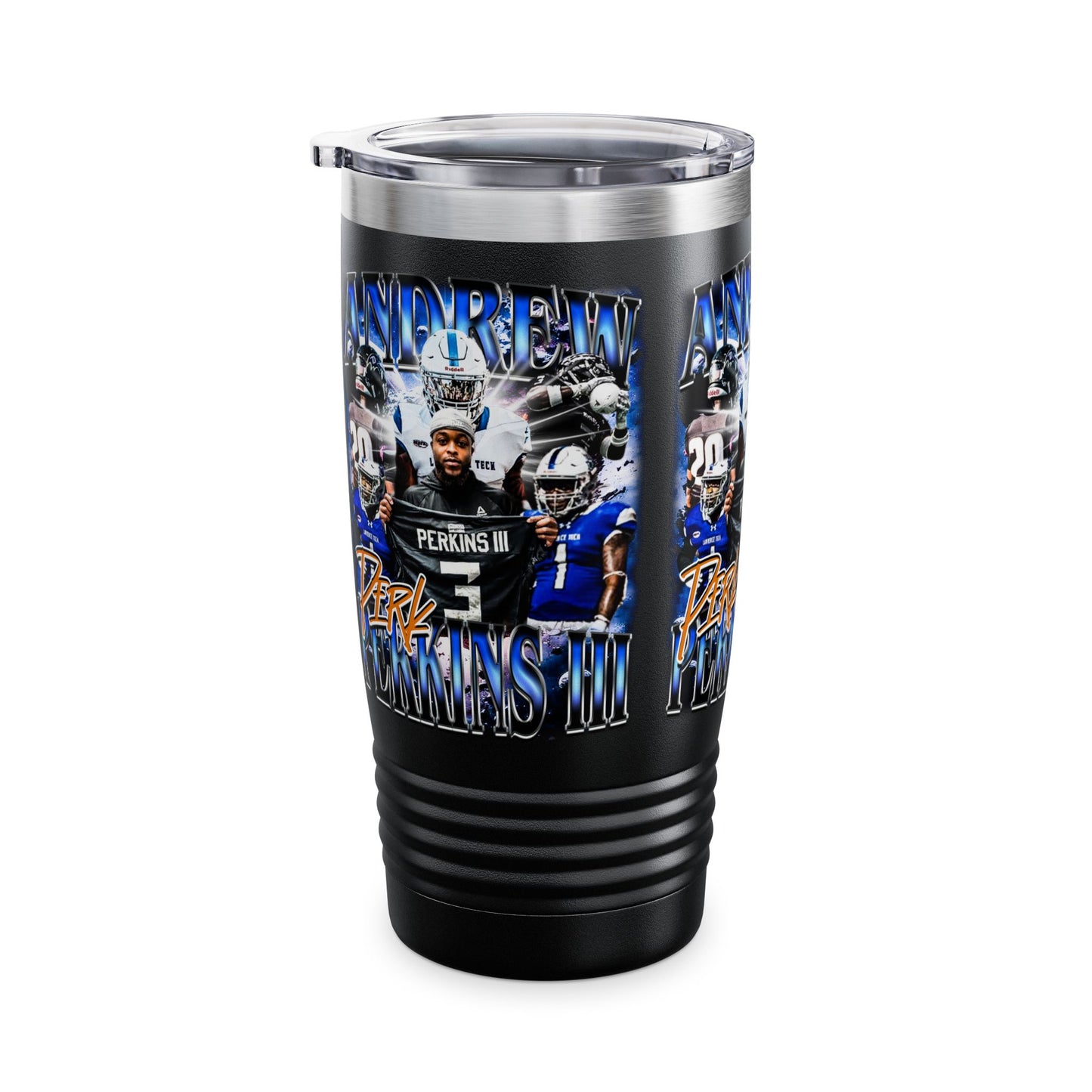 Andrew Perkins III Stainless Steal Tumbler