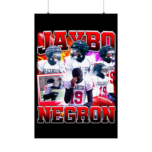 Jaybo Negron Poster 24" x 36"