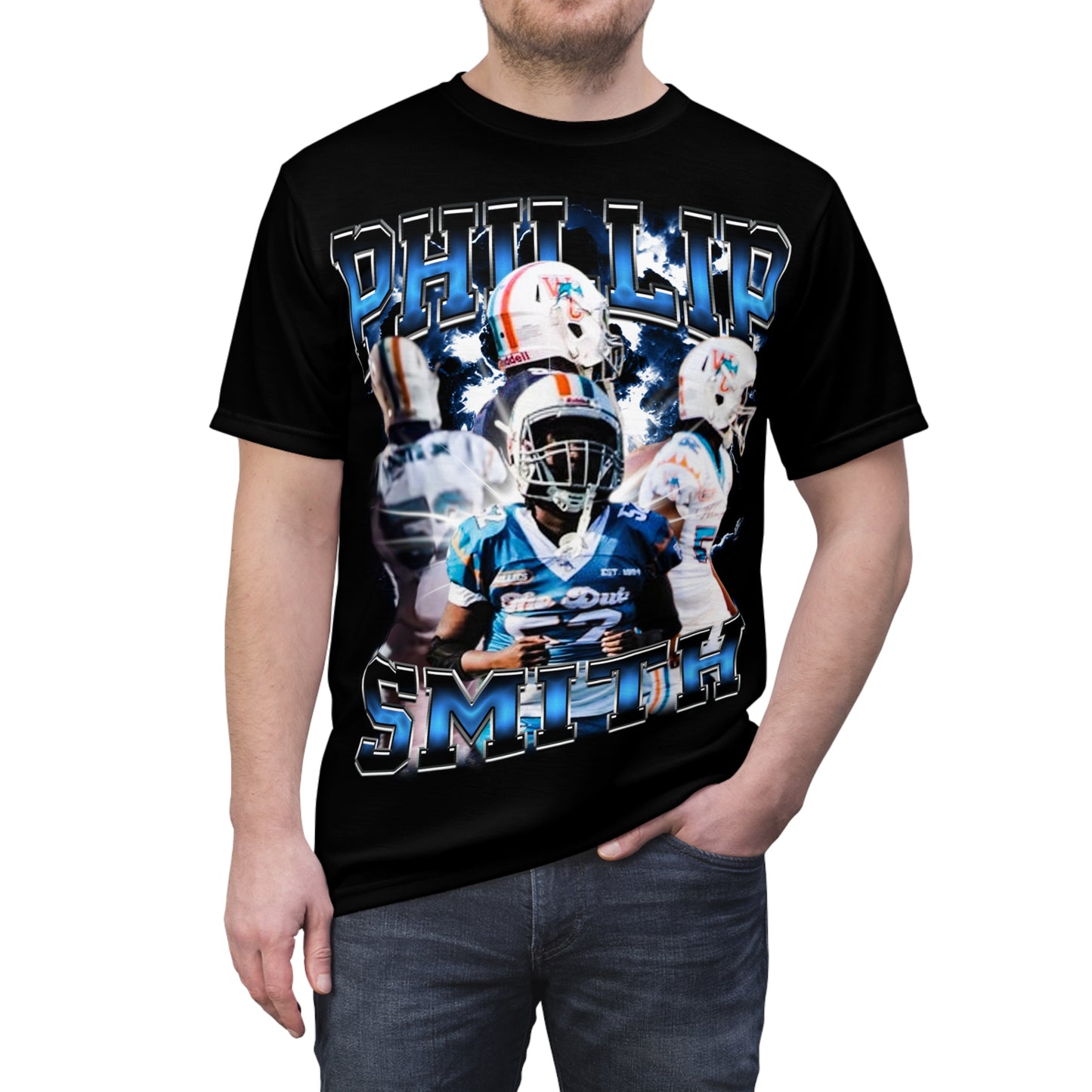 Phillip Smith Vintage Full Print Tee