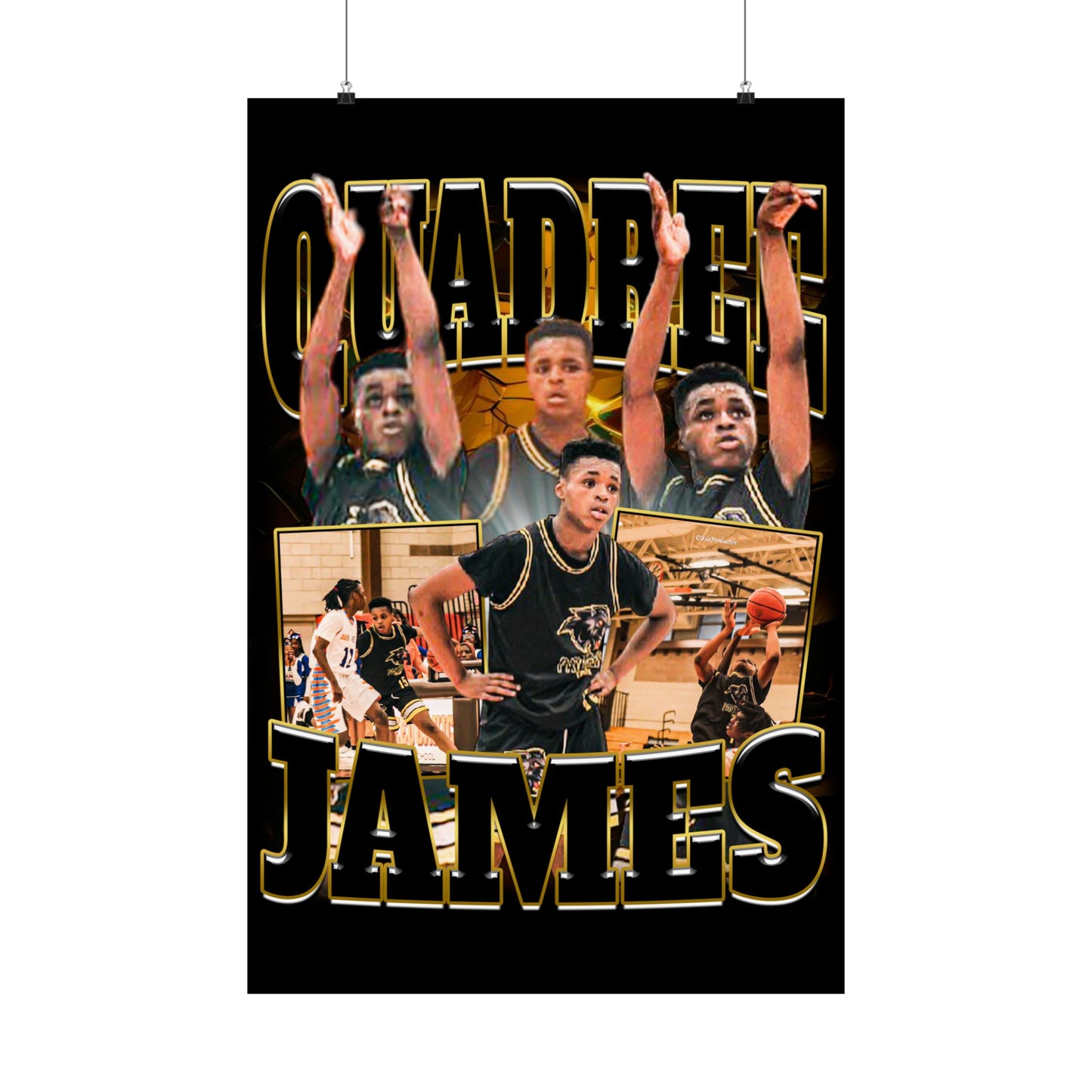Quadree James Poster 24" x 36"