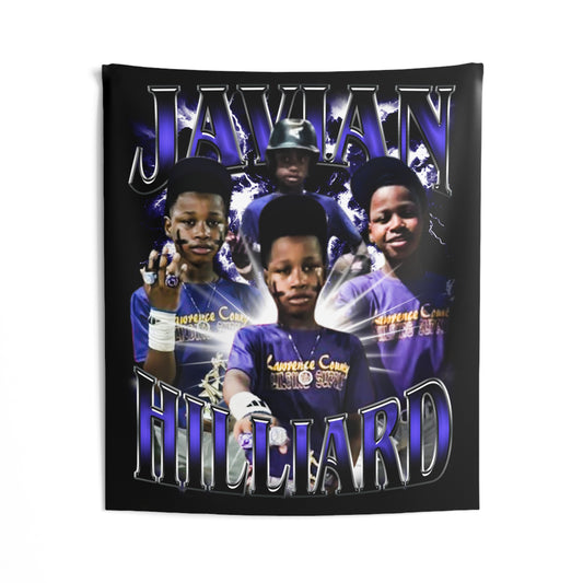 Javian Hilliard Tapestry 50” x 60”