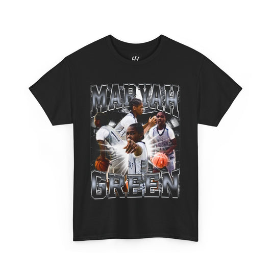 Maryah Green Heavy Cotton Tee