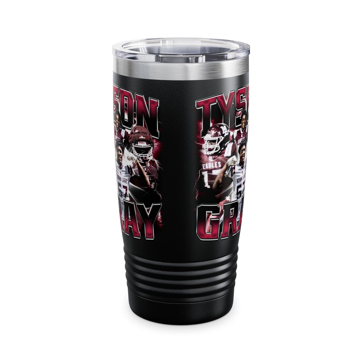 Tyson Gray Stainless Steal Tumbler