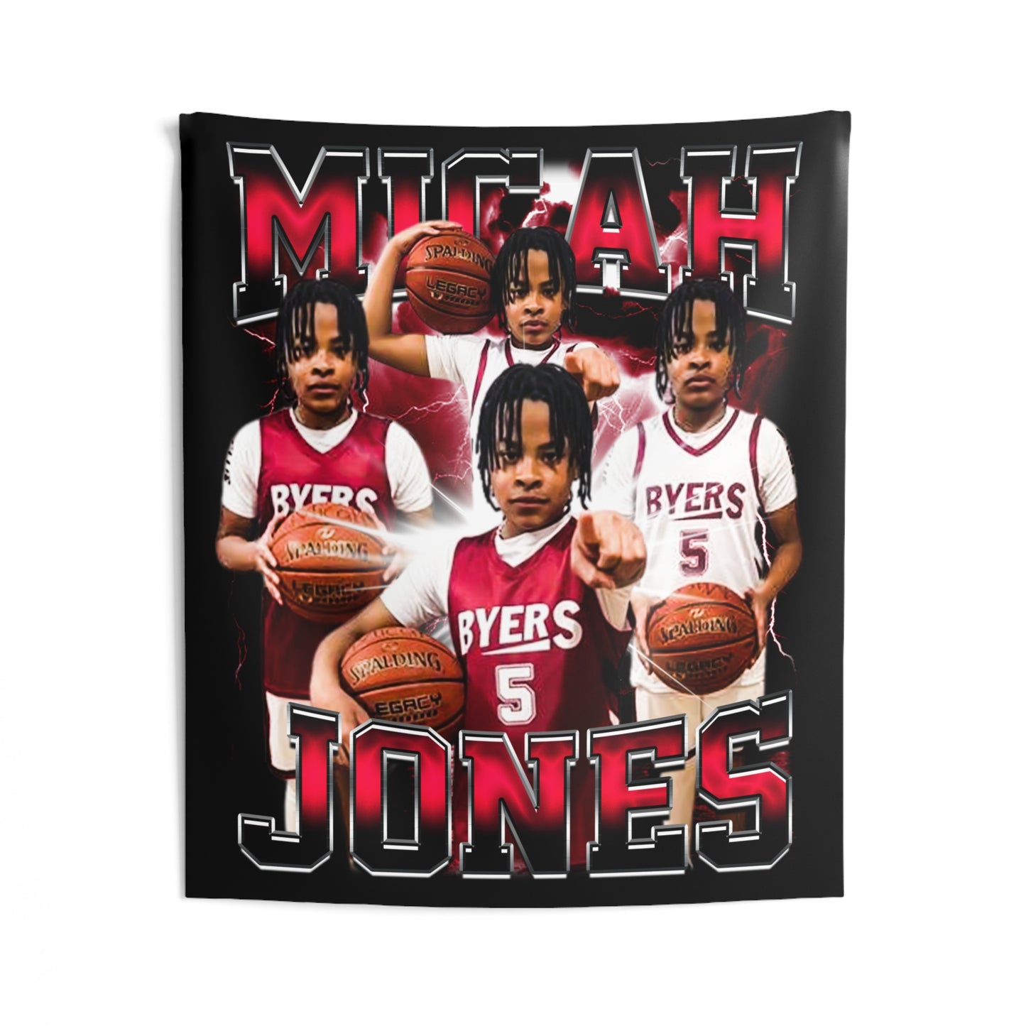 Micah jones Tapestry 50” x 60”