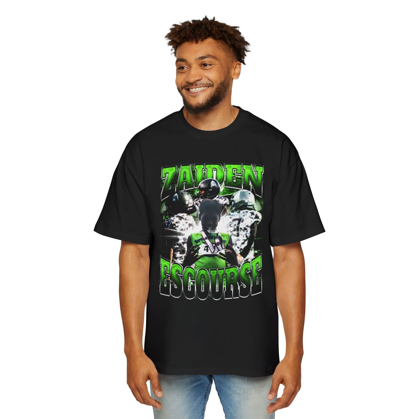 Zaiden Escourse Oversized Retro Tee