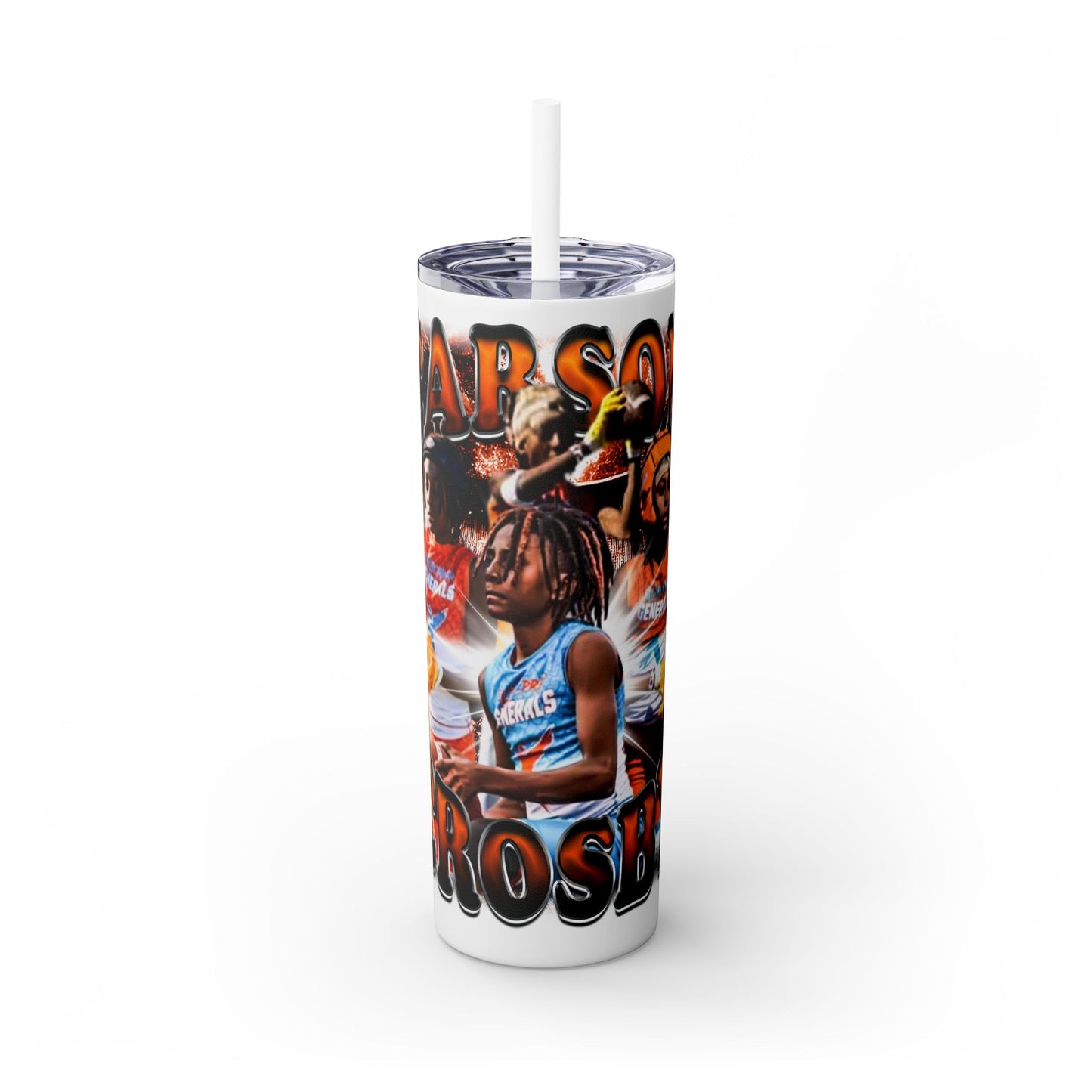 Carson Crosby Stainless Steal Tumbler
