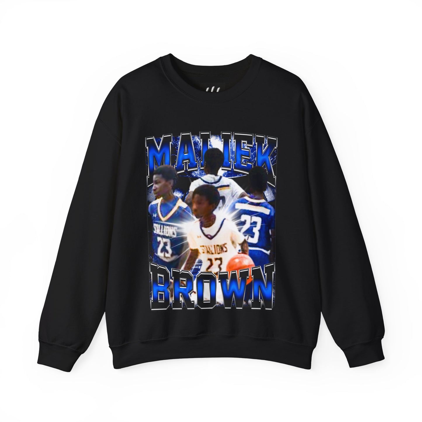 Maliek Brown Crewneck Sweatshirt