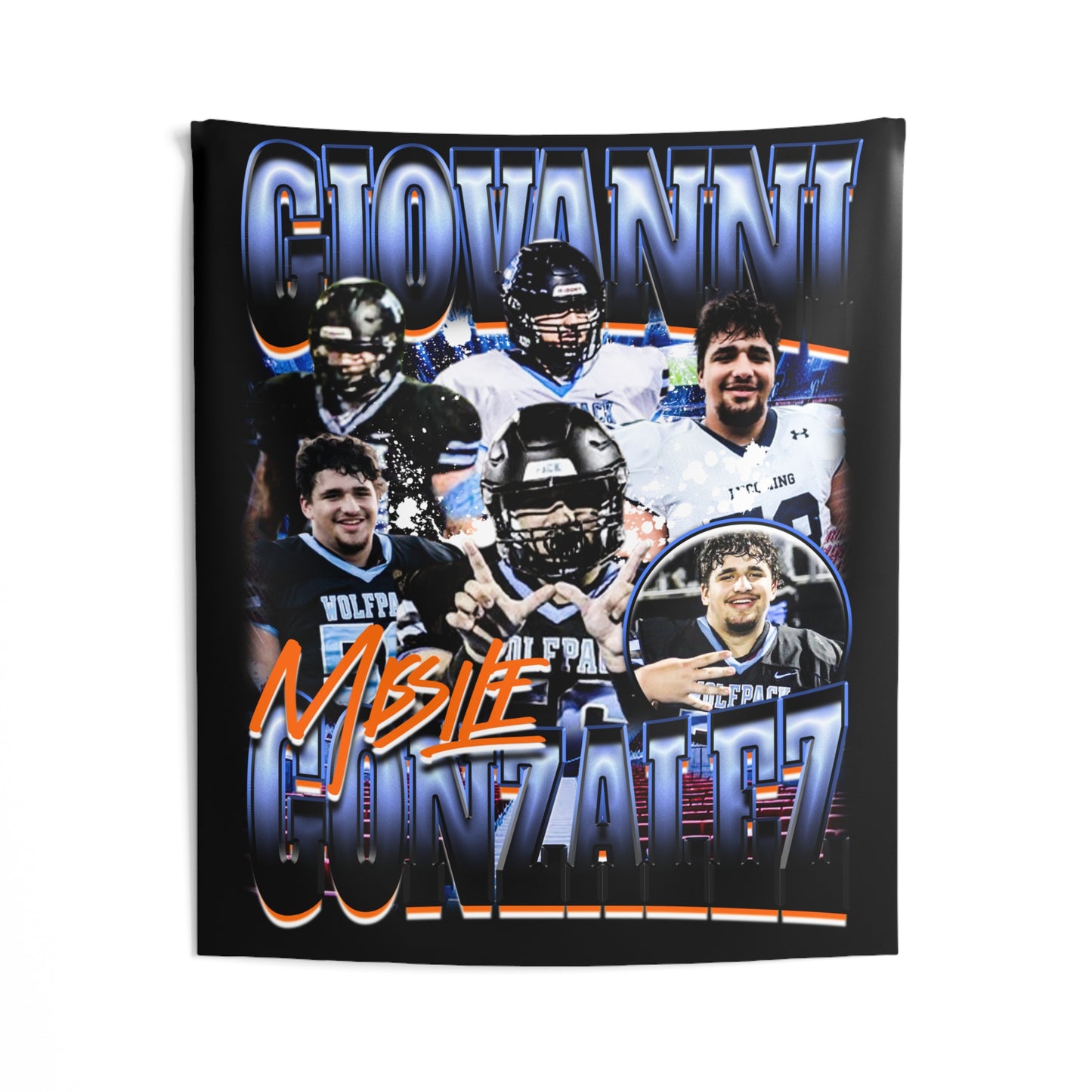 Giovanni Gonzalez Tapestry 50” x 60”