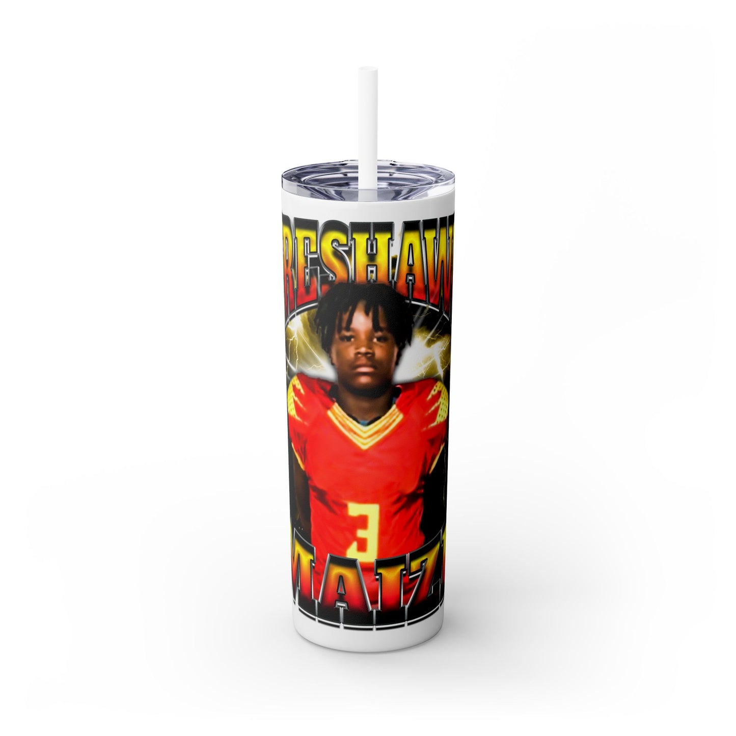 Treshawn Maize Stainless Steal Tumbler