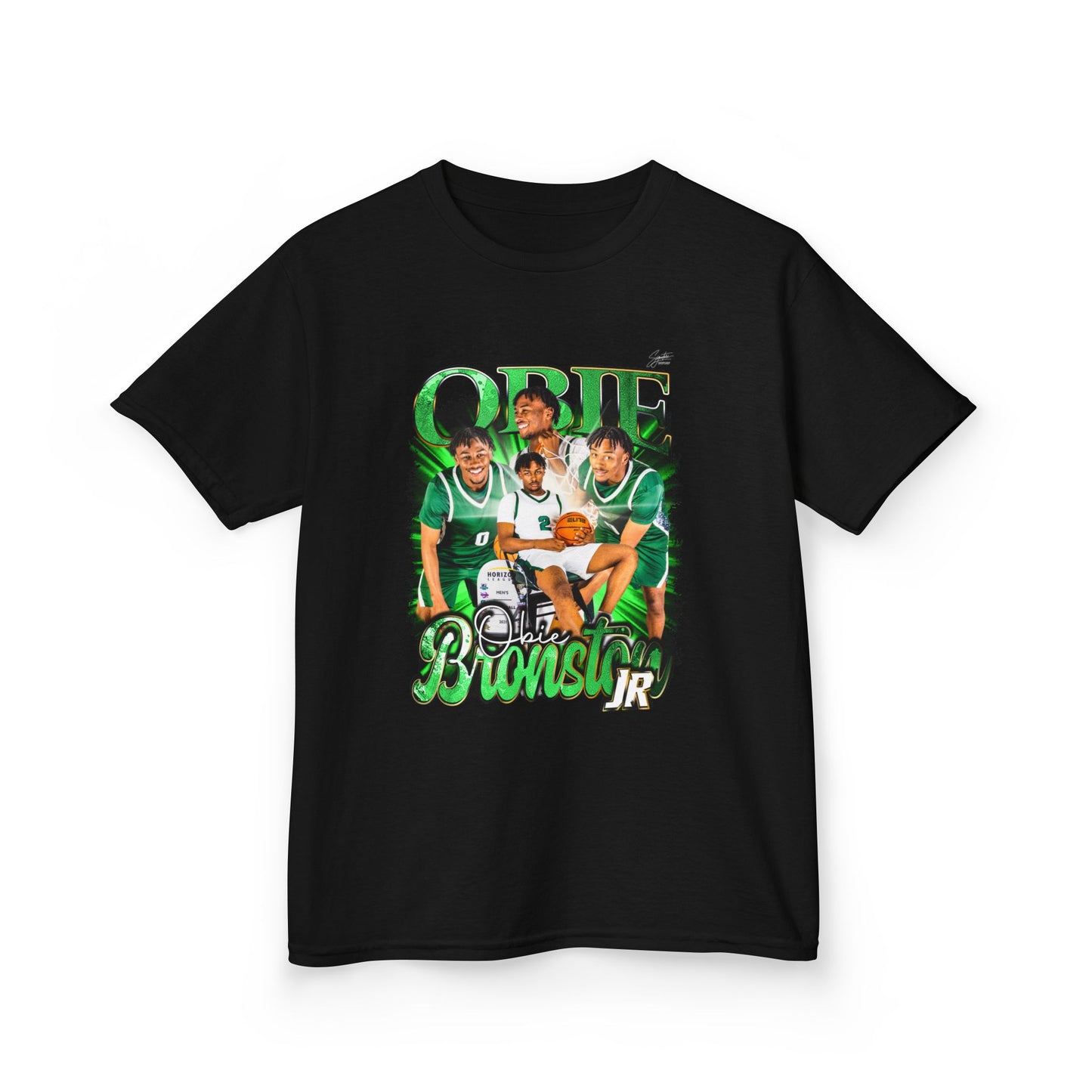 Obie Bronston Jr Youth Heavy Cotton Tee