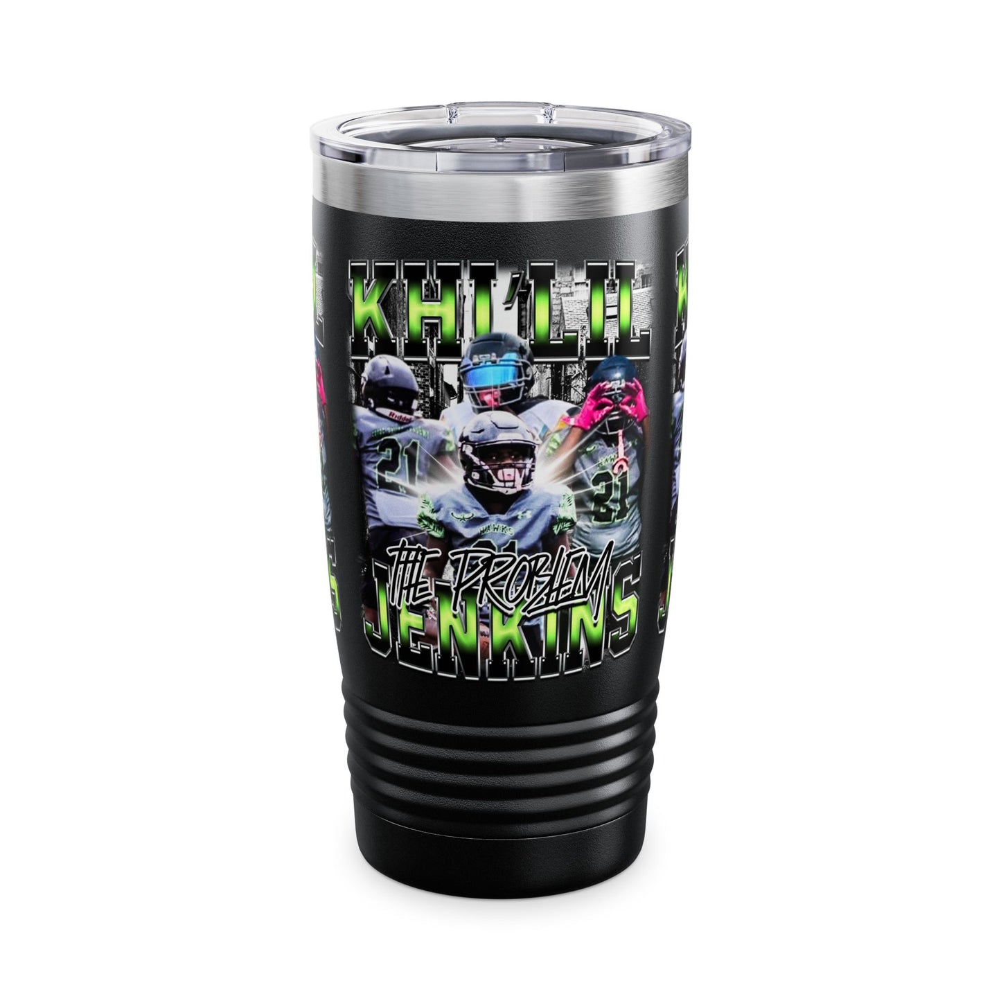 Khi'lil Jenkins Stainless Steal Tumbler
