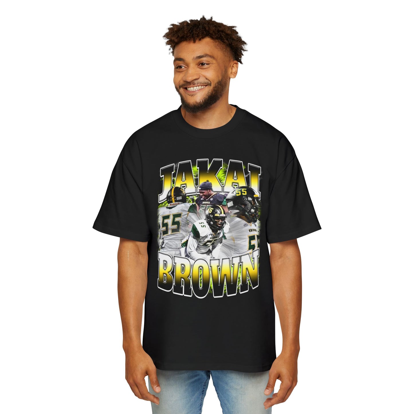 Jakai Brown Oversized Tee