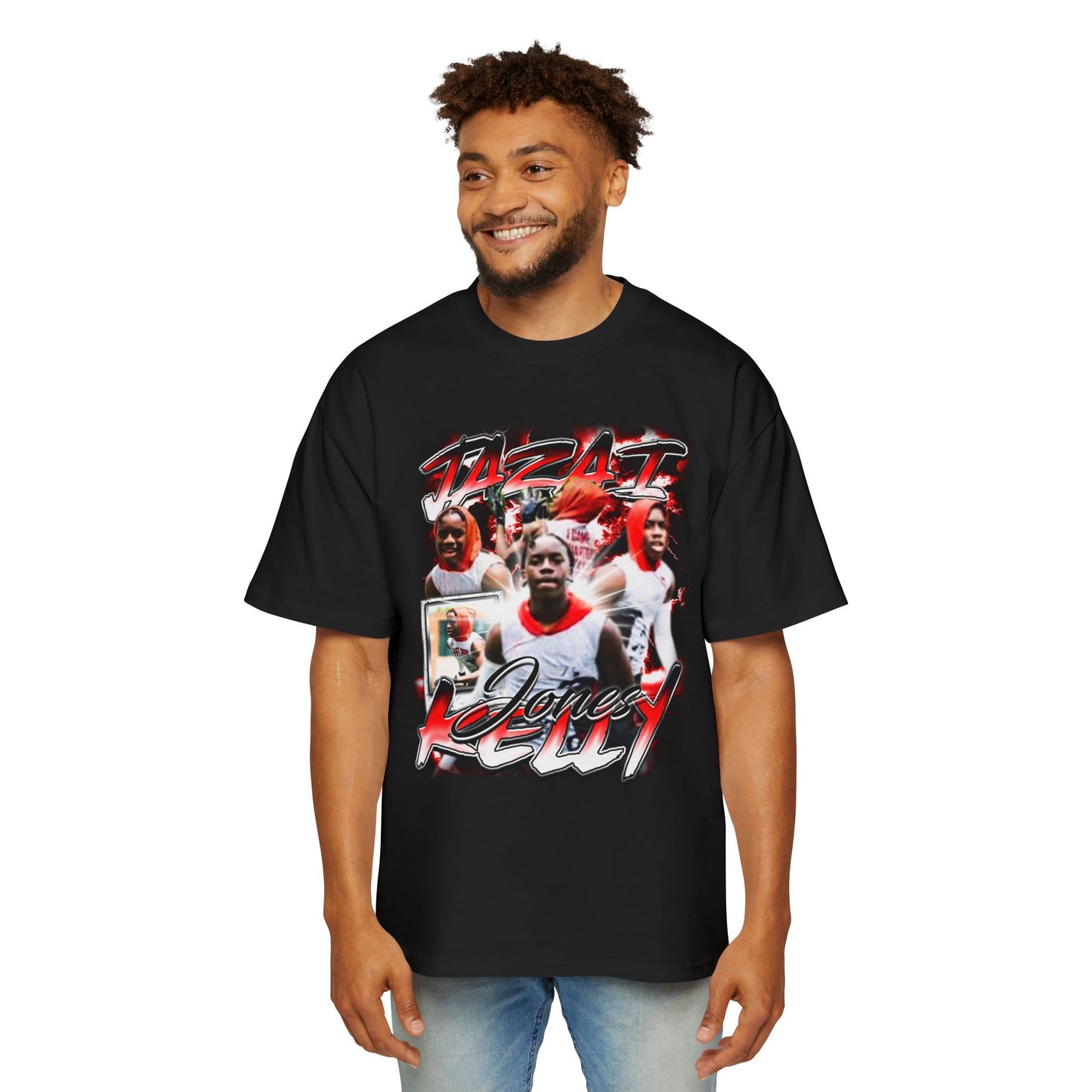 Jazai Kelly Oversized Retro Tee